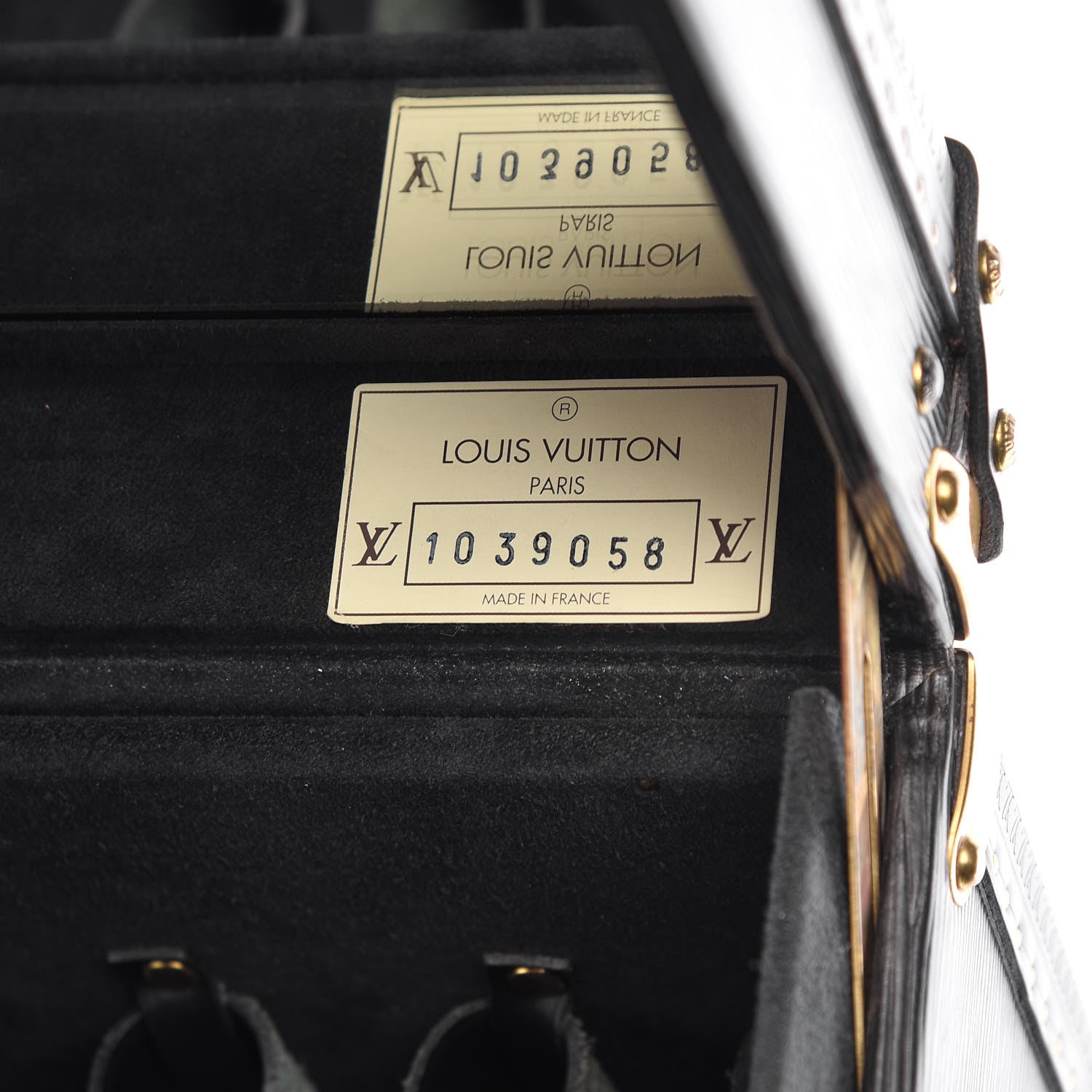 Louis Vuitton Epi Boite Bouteilles et Glace Beauty Train Case Black 7 of 14