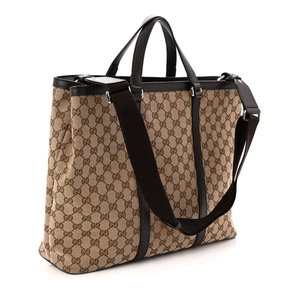 Gucci GG Monogram Large Joy Tote Bag Dark Brown 3 of 13