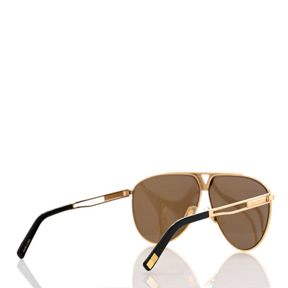 Louis Vuitton Tonca Sunglasses Z2314U Gold 4 of 10