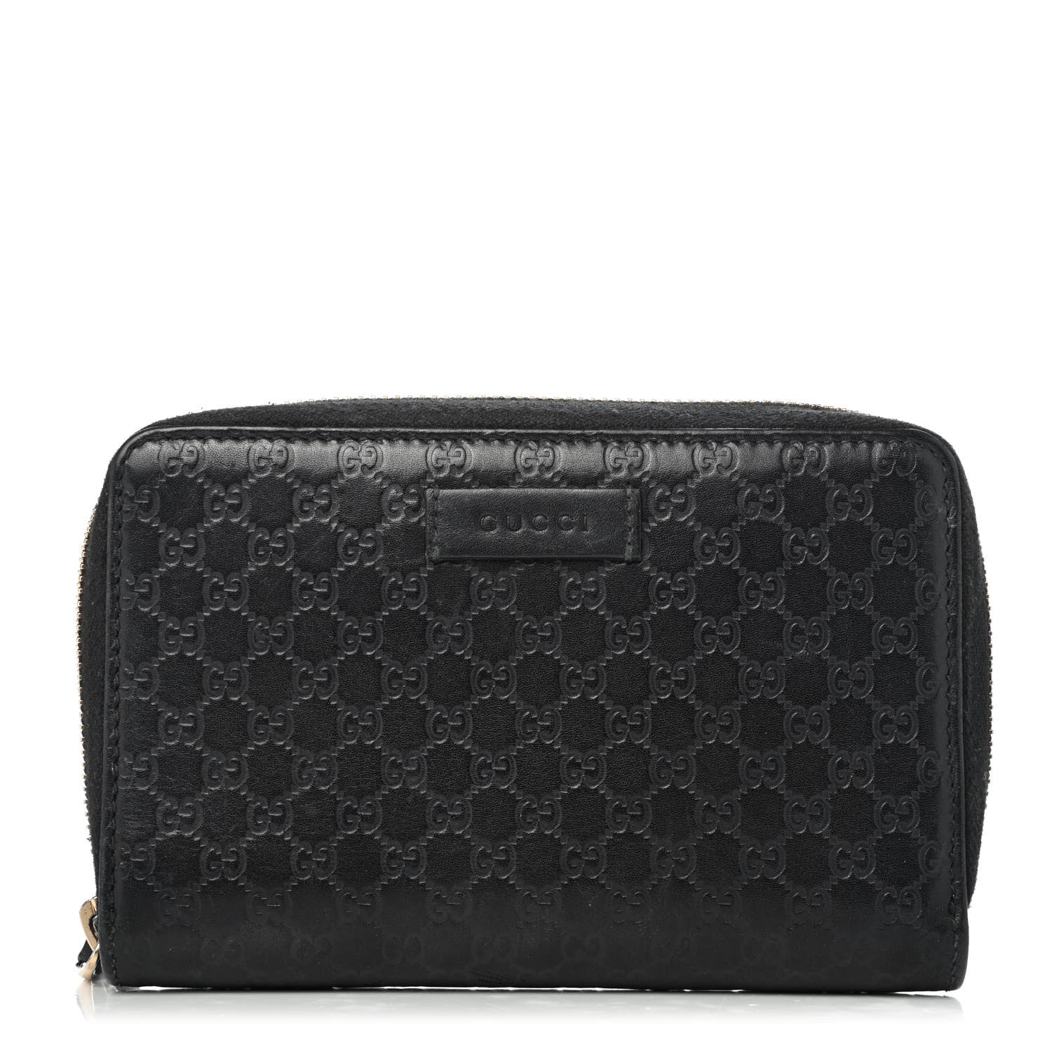 Gucci Soft Microguccissima Zip Around Organizer Wallet Black 1 of 4