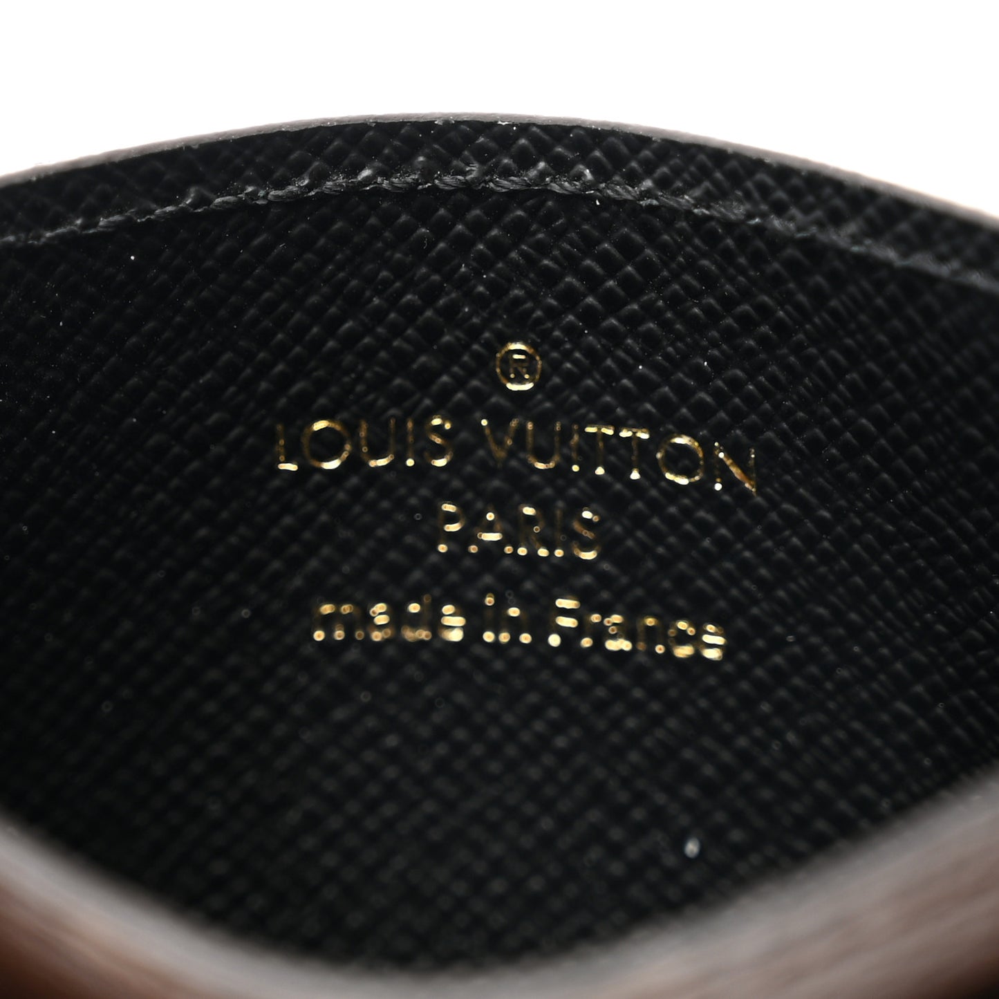 Reverse Monogram Card Holder