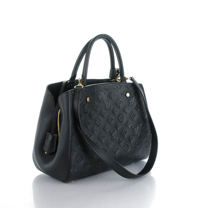 Louis Vuitton Empreinte Montaigne MM Black 3 of 7
