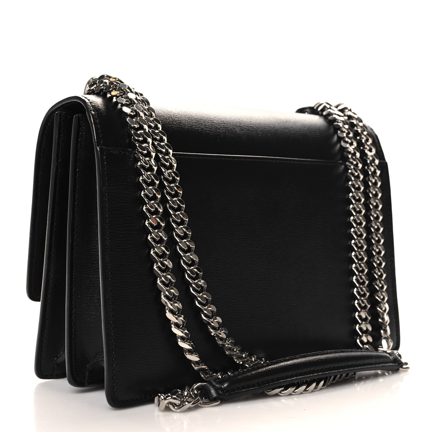 Saint Laurent Calfskin Medium Monogram Sunset Black 3 of 12