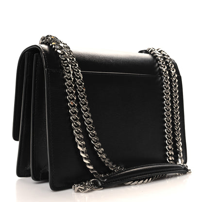 Saint Laurent Calfskin Medium Monogram Sunset Black 3 of 12