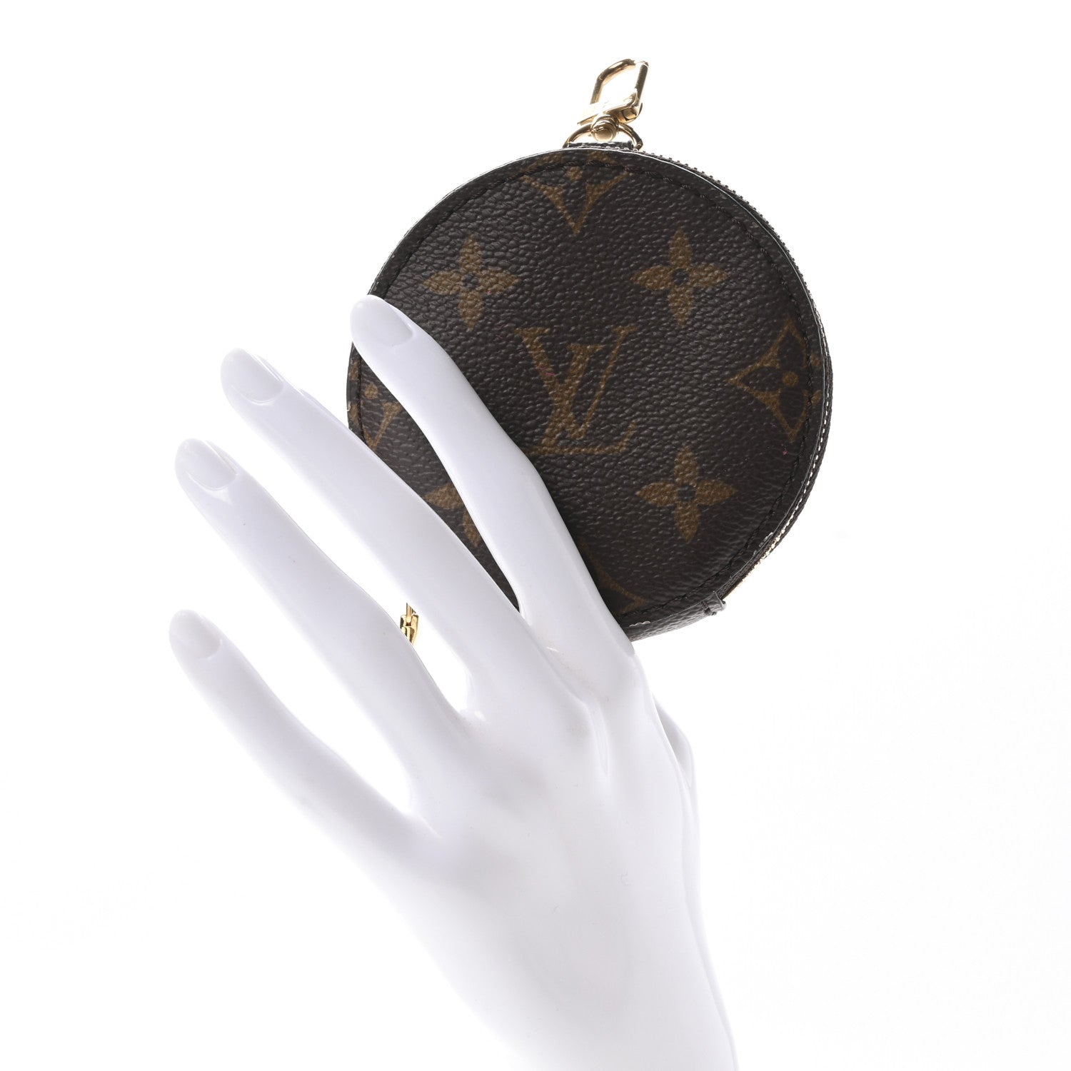 Louis Vuitton Monogram Multi Pochette Accessories Round Coin Purse 2 of 12