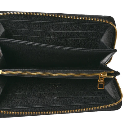 Louis Vuitton Empreinte Zippy Wallet Black 5 of 9