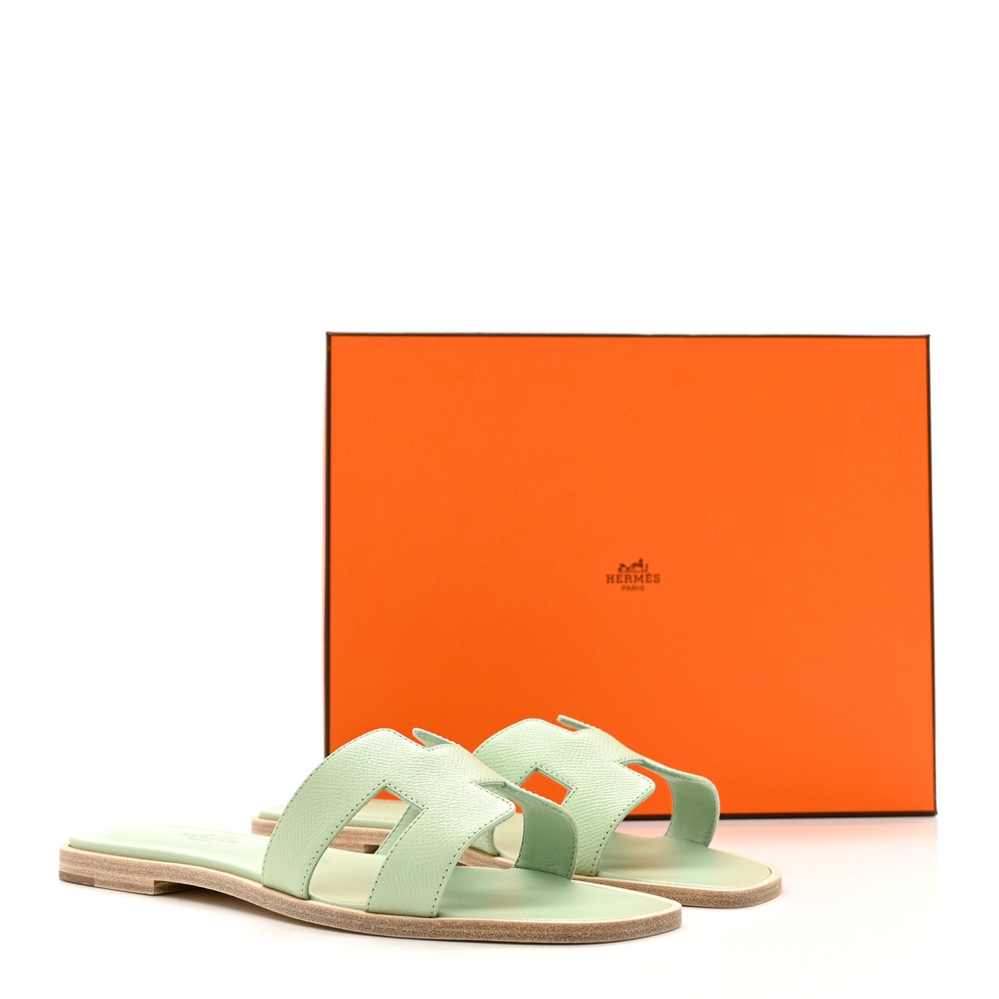 Epsom Oran Sandals 38 Vert Jade