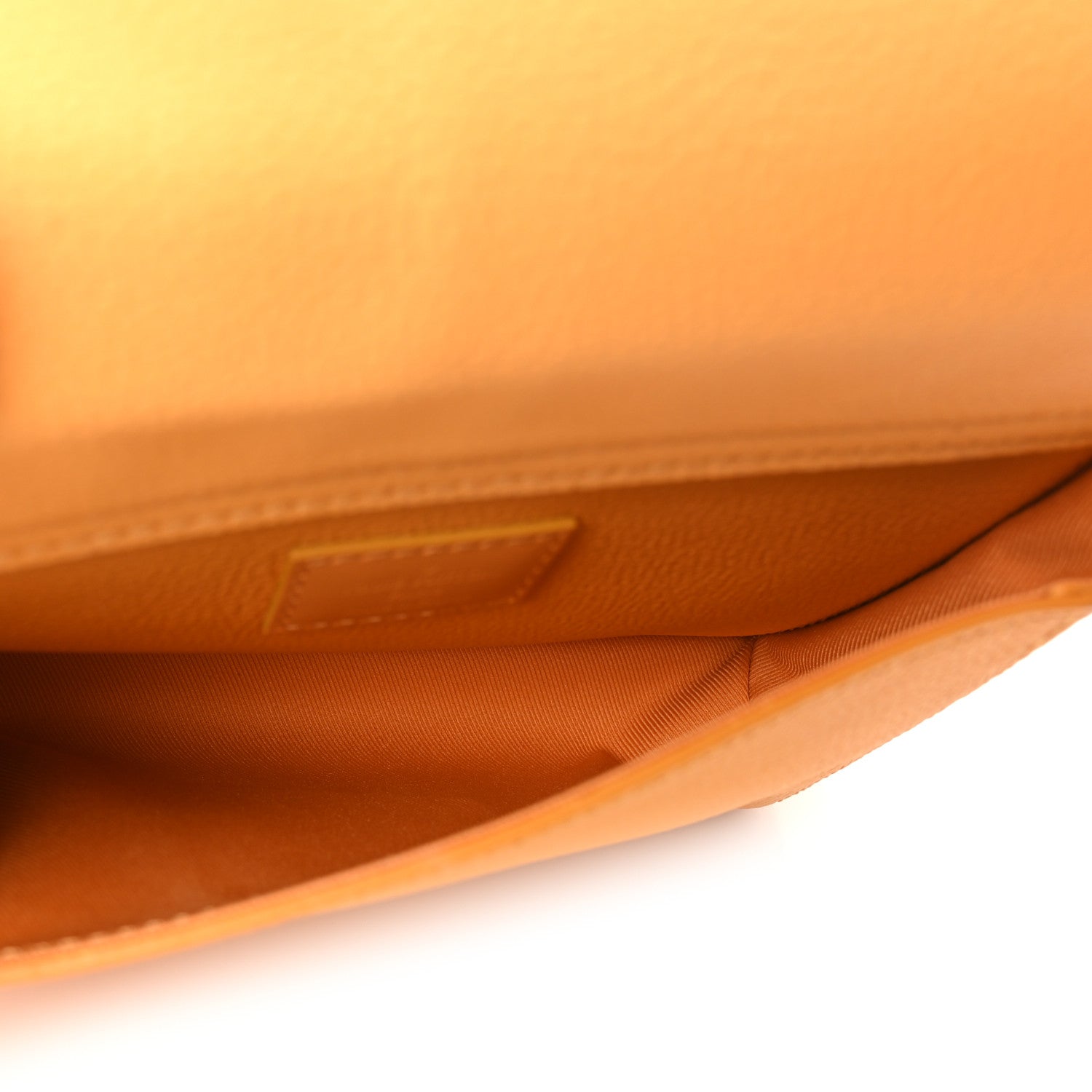 Louis Vuitton Grained Calfskin Aerogram Takeoff Sling Safran Yellow 5 of 9