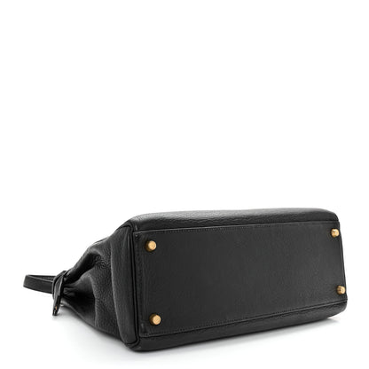 Hermes Fjord Kelly Retourne 32 Black 4 of 14