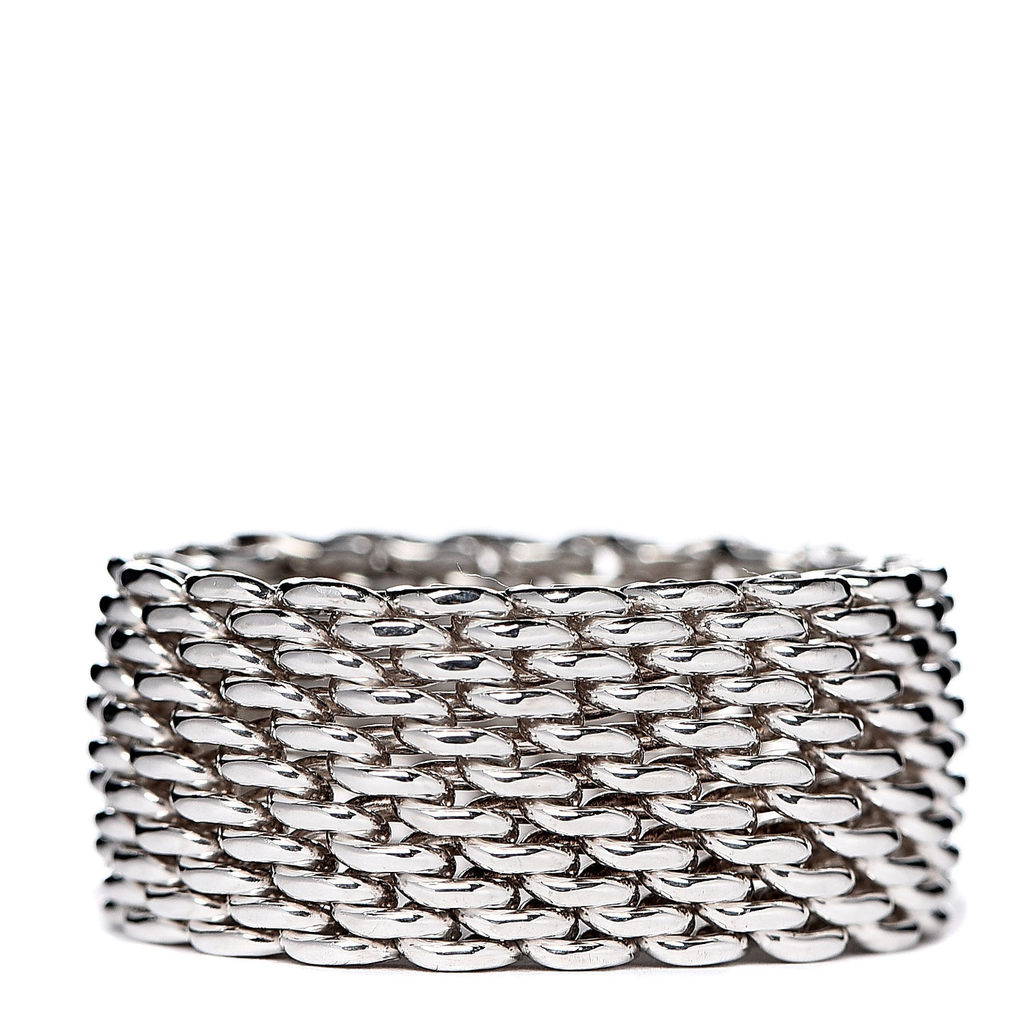 Sterling Silver Somerset Mesh Ring 49 5