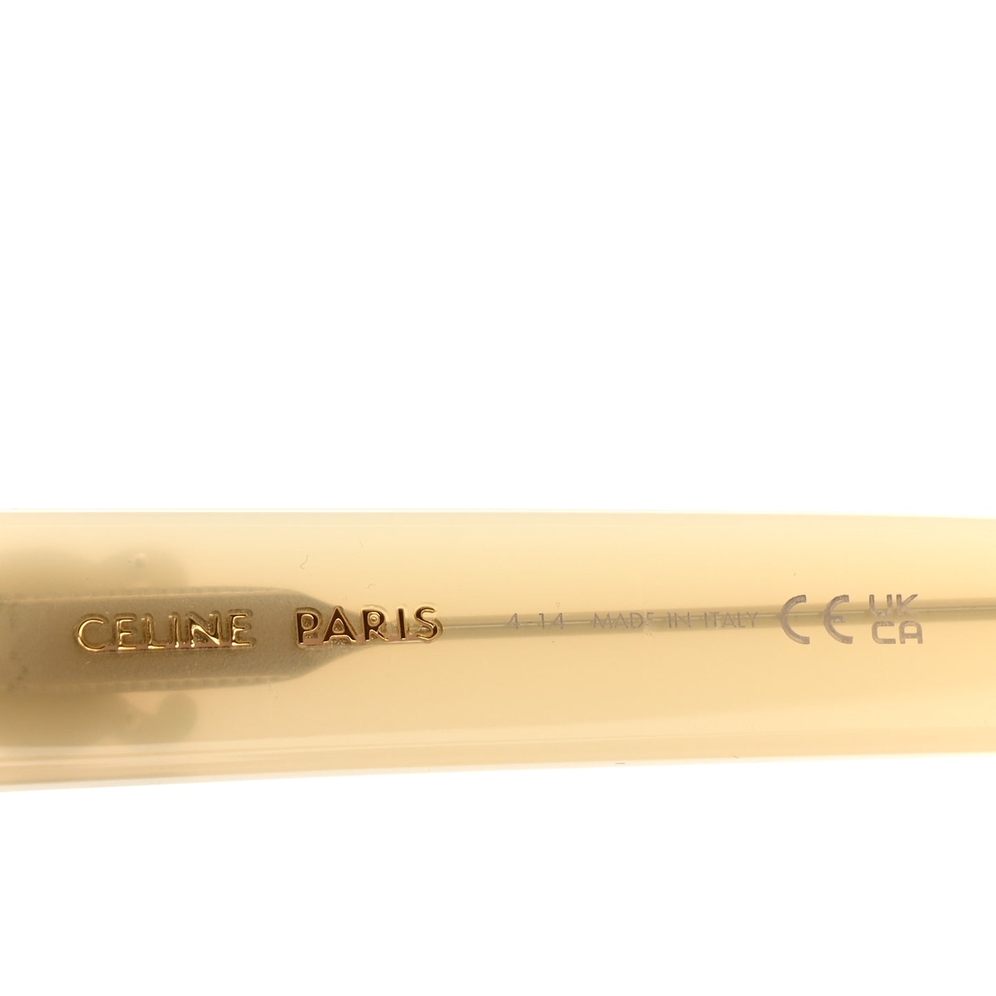Acetate Triomphe 01 Sunglasses CL 40194U White