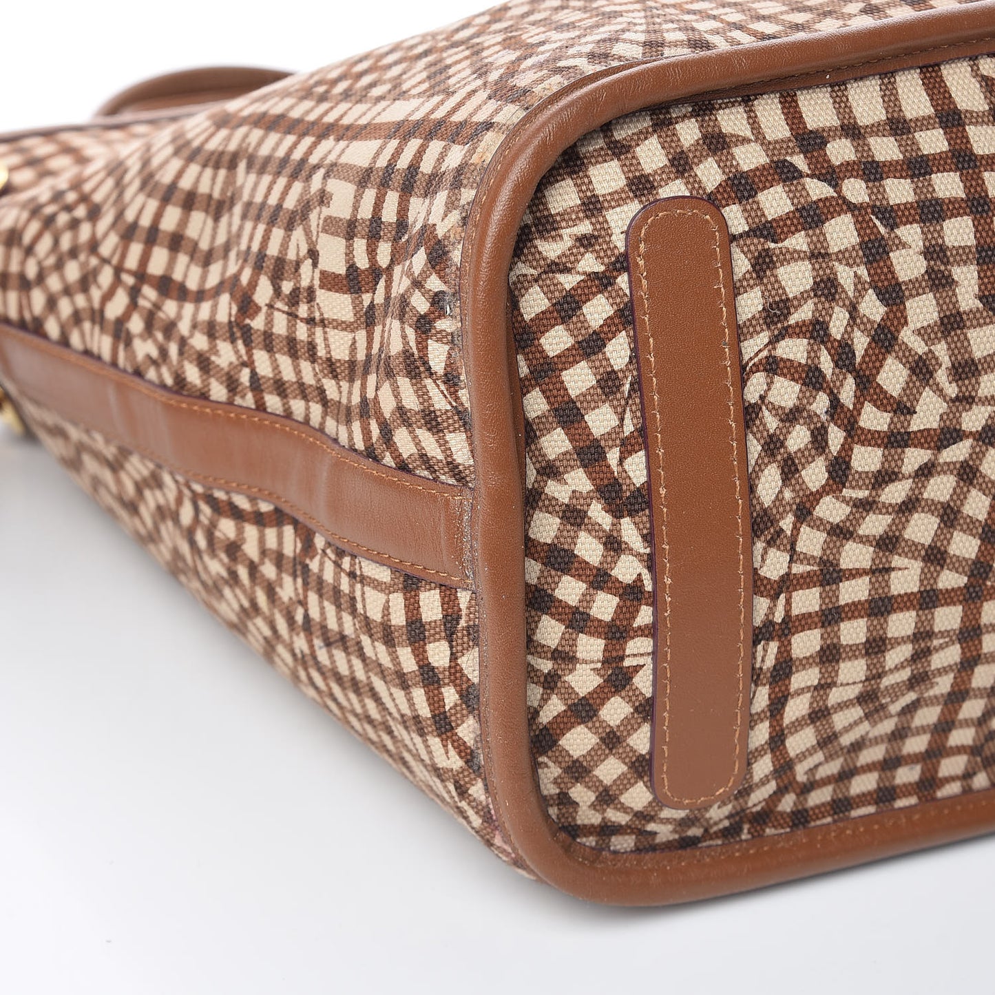 Visetos Medium Liz Reversible Shopper Tote Cognac
