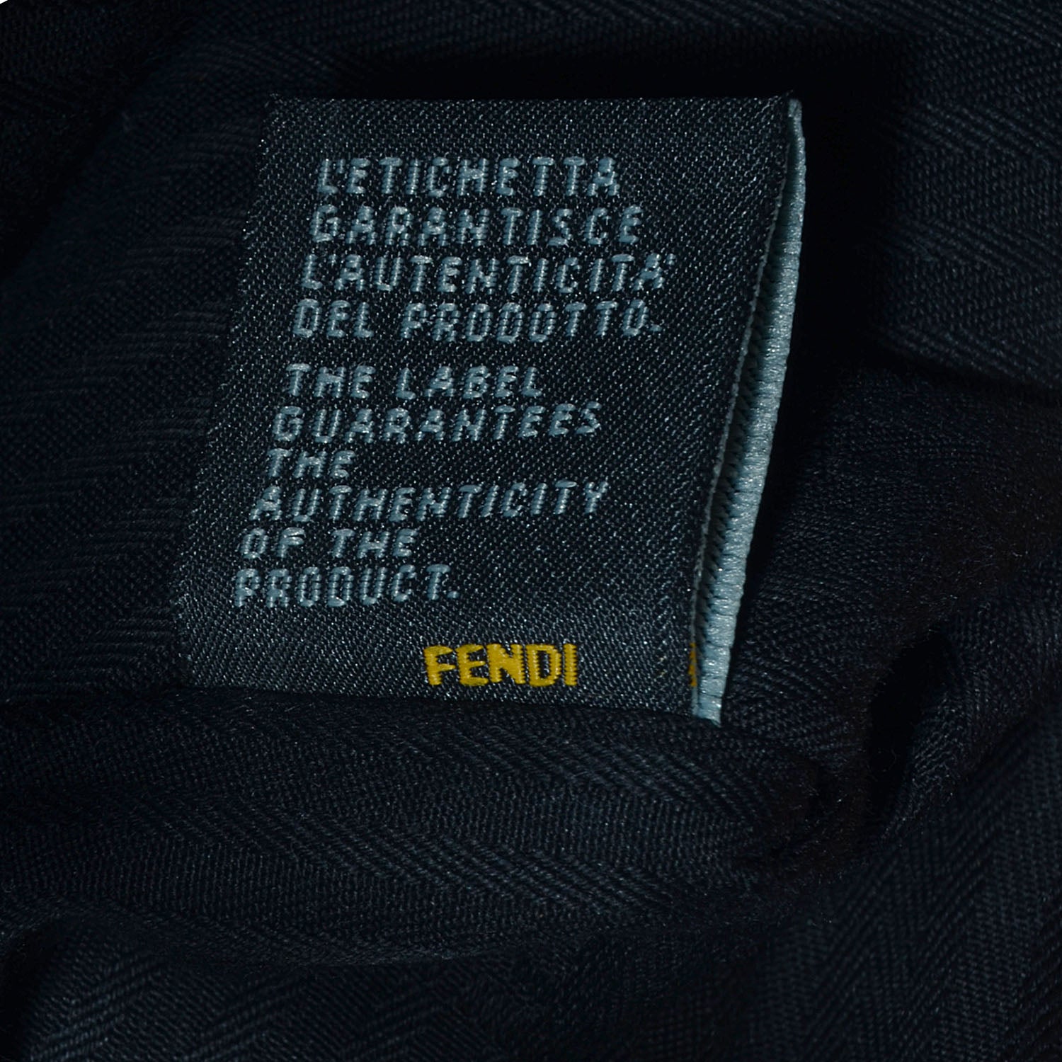 Fendi Vitello Elite Medium 2Jours Tote Black 10 of 12