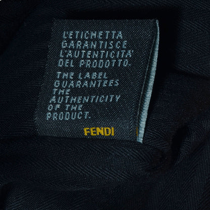 Fendi Vitello Elite Medium 2Jours Tote Black 10 of 12
