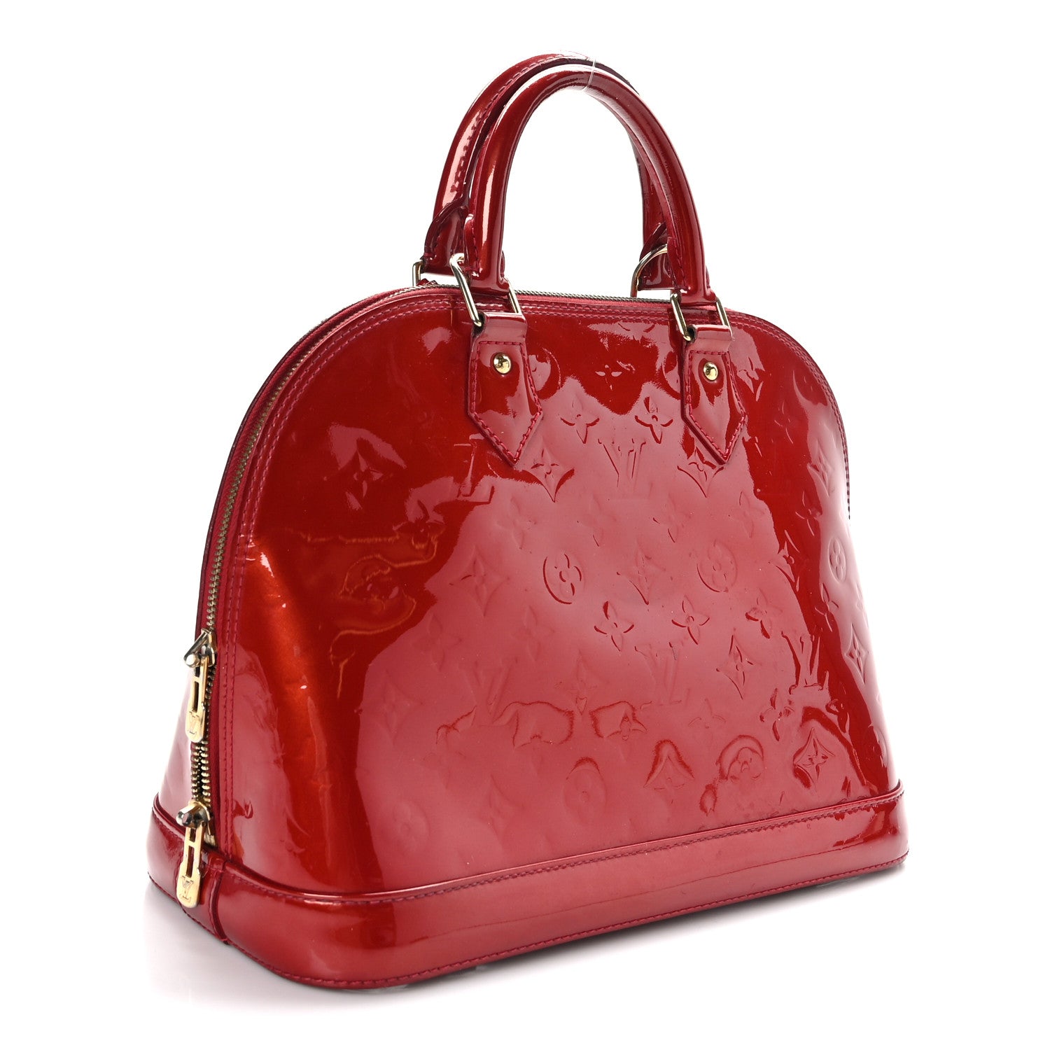 Louis Vuitton Vernis Alma PM Pomme D'Amour 3 of 9