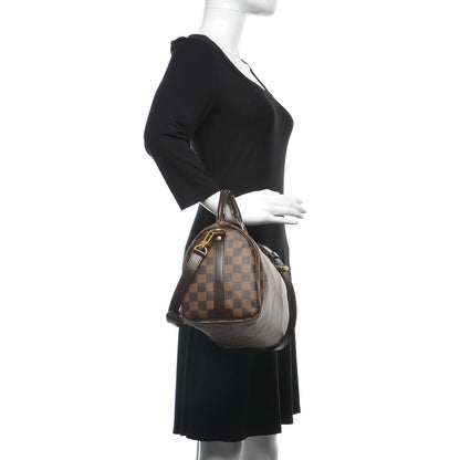 Louis Vuitton Damier Ebene Speedy Bandouliere 25 3 of 15