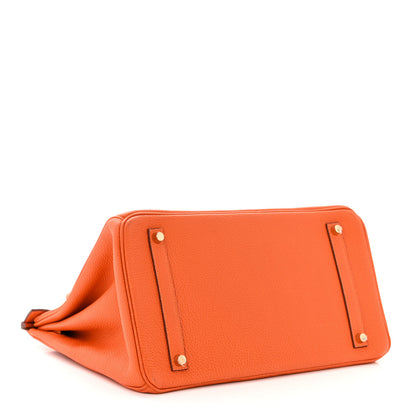 Hermes Togo Birkin 35 Orange 4 of 16