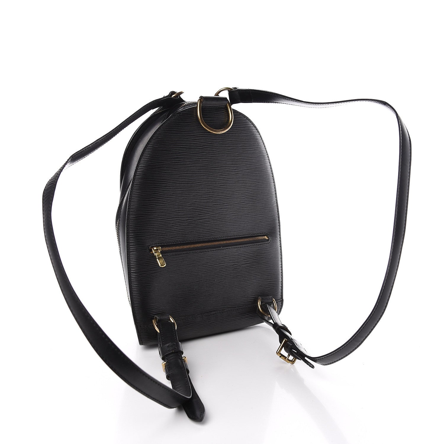 Louis Vuitton Epi Mabillon Backpack Black 3 of 11
