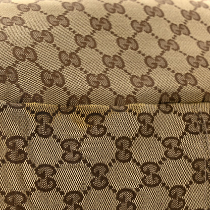 Gucci Monogram Large Horsebit Chain Hobo Dark Brown 13 of 15