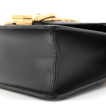 Gucci Calfskin Mini Sylvie Shoulder Bag Black 10 of 11