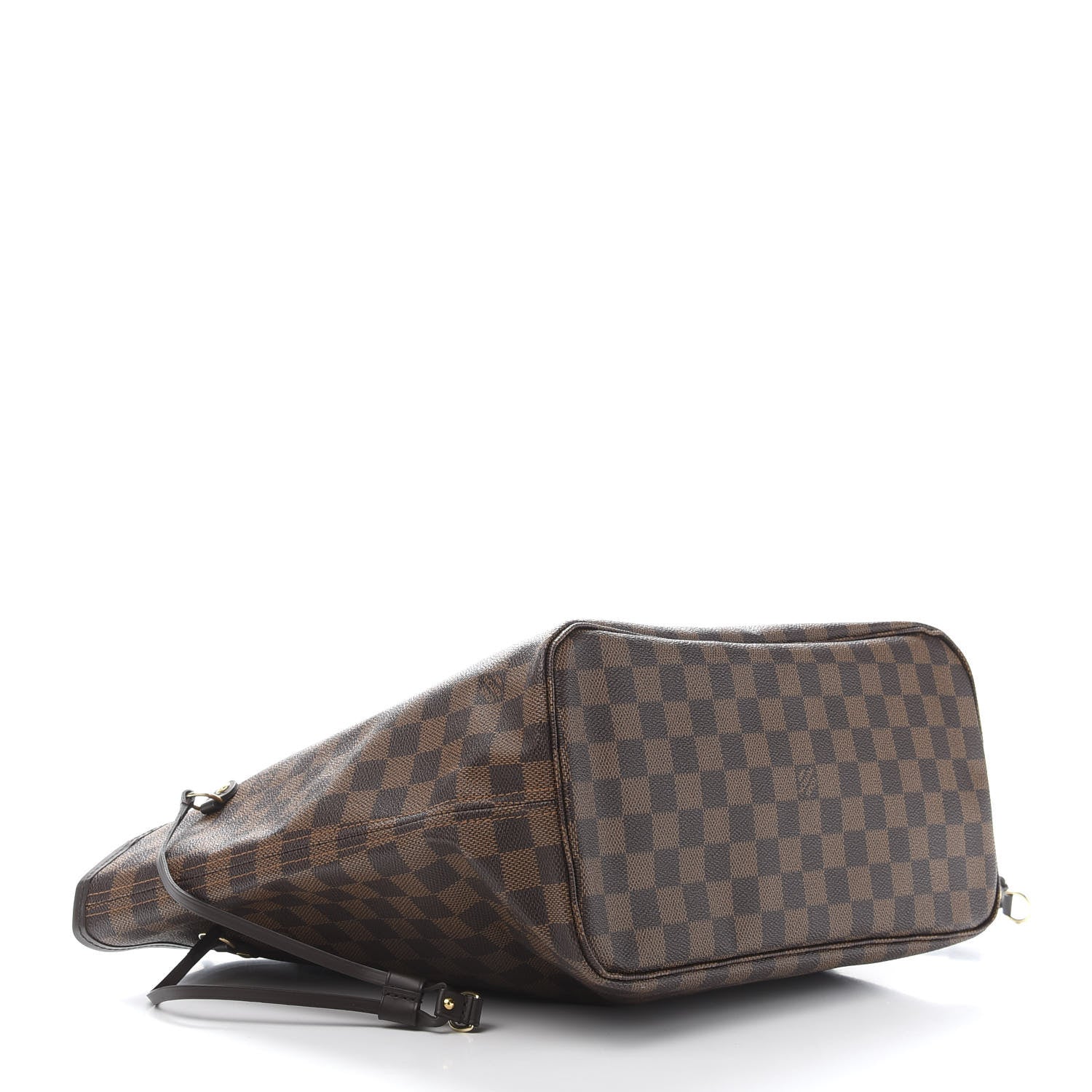 Louis Vuitton Damier Ebene Neo Neverfull MM Rose Ballerine 4 of 12