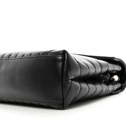 Saint Laurent Calfskin Y Quilted Monogram Medium Loulou Chain Satchel Black 11 of 11