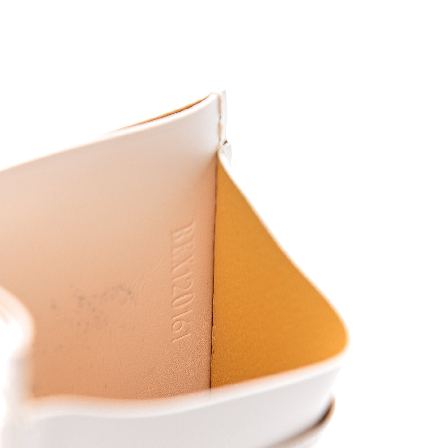 Goyardine Saint Sulpice Card Holder White