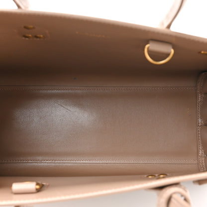 Saint Laurent Grained Calfskin Baby Sac De Jour Taupe 5 of 13