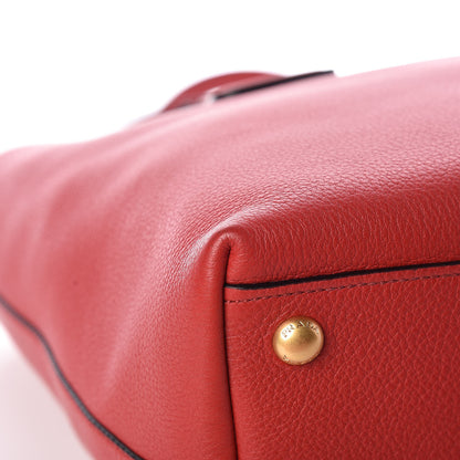 Prada Vitello Daino Tote Rosso 12 of 12