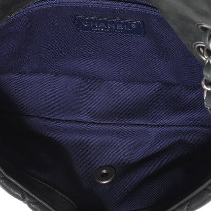 Chanel Iridescent Calfskin Small New Bubble Quilt Flap Black 6 of 8