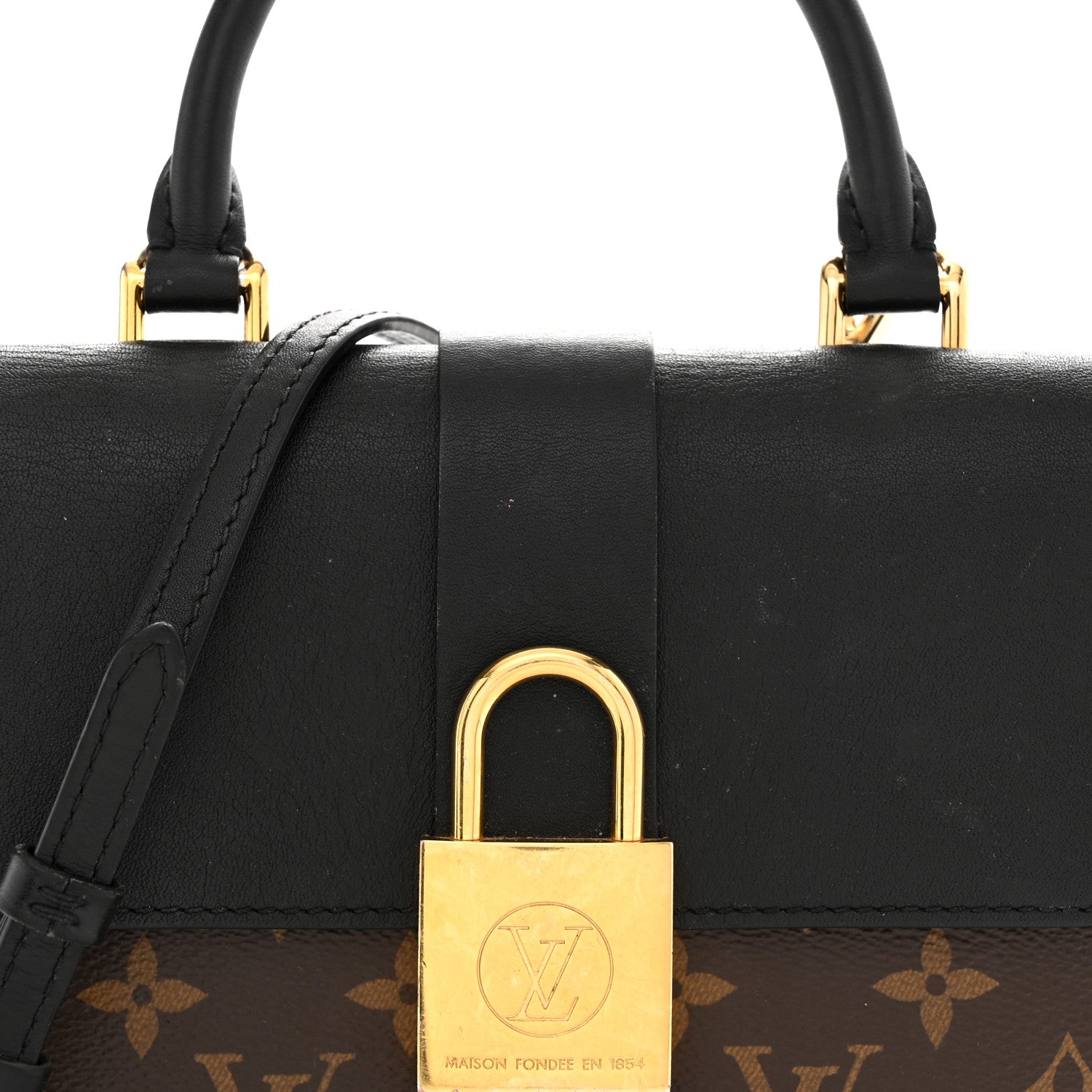 Louis Vuitton Monogram Locky BB Black 7 of 15
