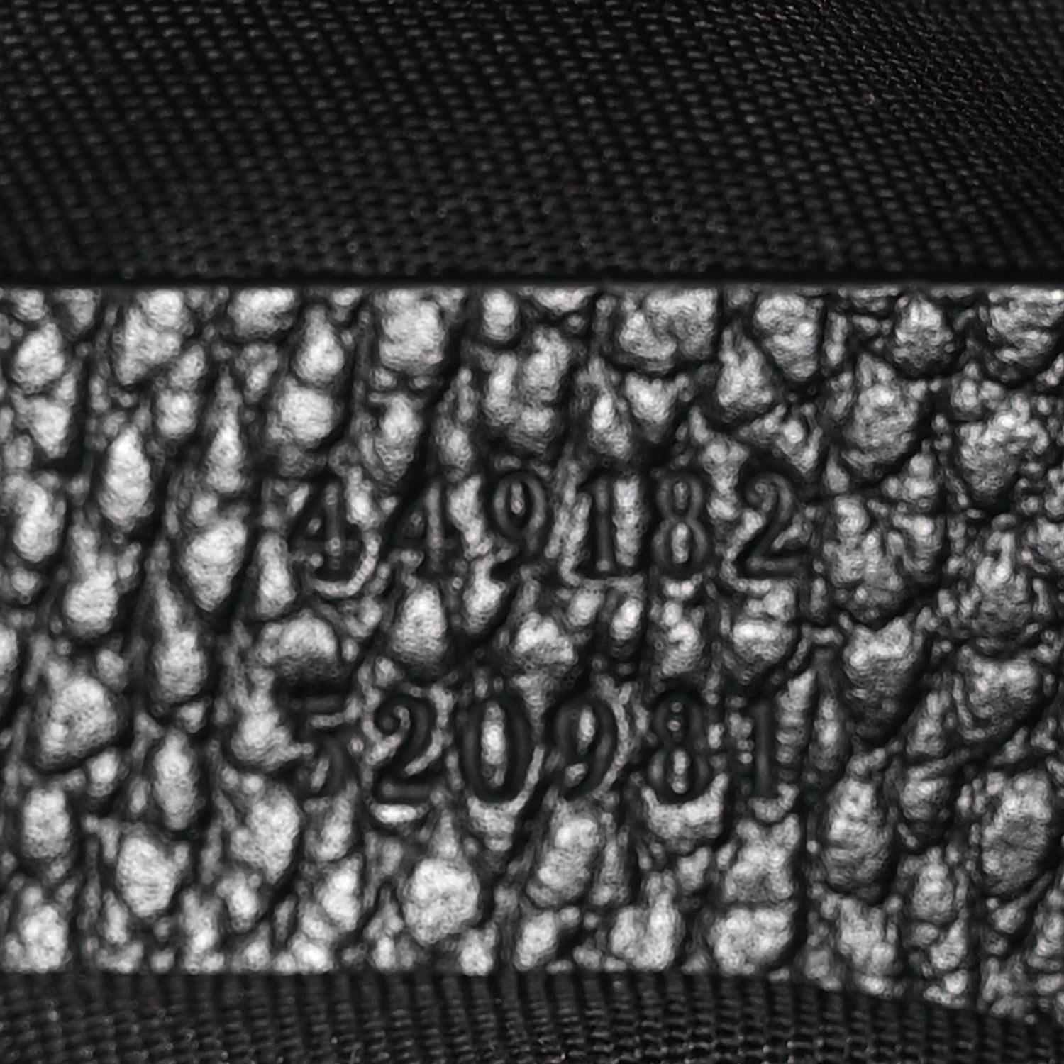 Gucci Nylon Monogram Fanny Pack Belt Bag Black 8 of 11