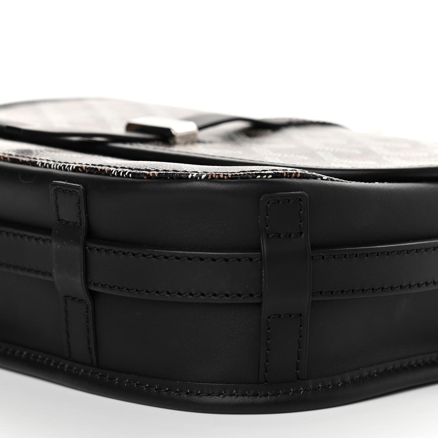 Goyard Goyardine Belvedere II PM Messenger Bag Black 9 of 10