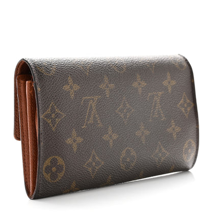 Louis Vuitton Monogram Sarah Wallet 3 of 15