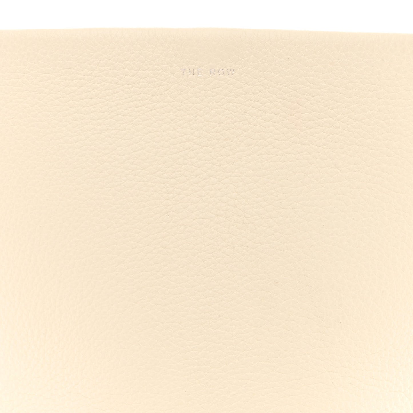 Grained Calfskin Small N/S Park Tote Ivory