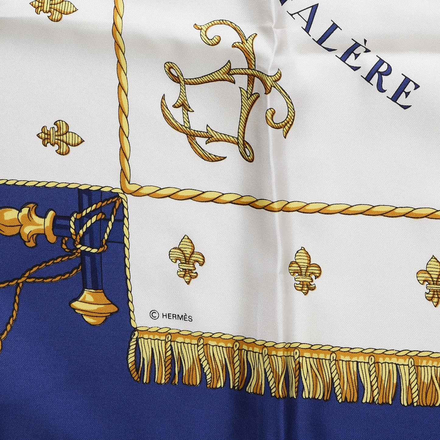 Silk Vue Du Carosse De La Galere La Reale Scarf 90