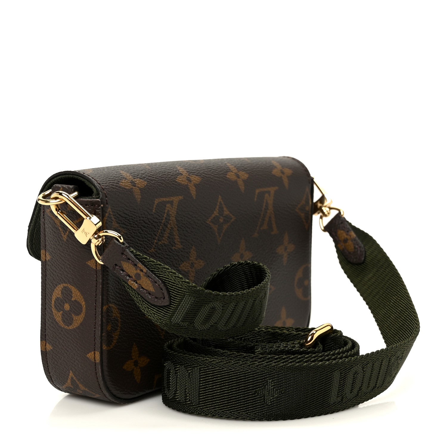 Louis Vuitton Monogram Felicie Strap & Go Kaki 3 of 10