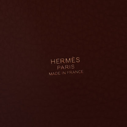 Hermes Taurillon Clemence Picotin Lock 22 MM Gold 6 of 11