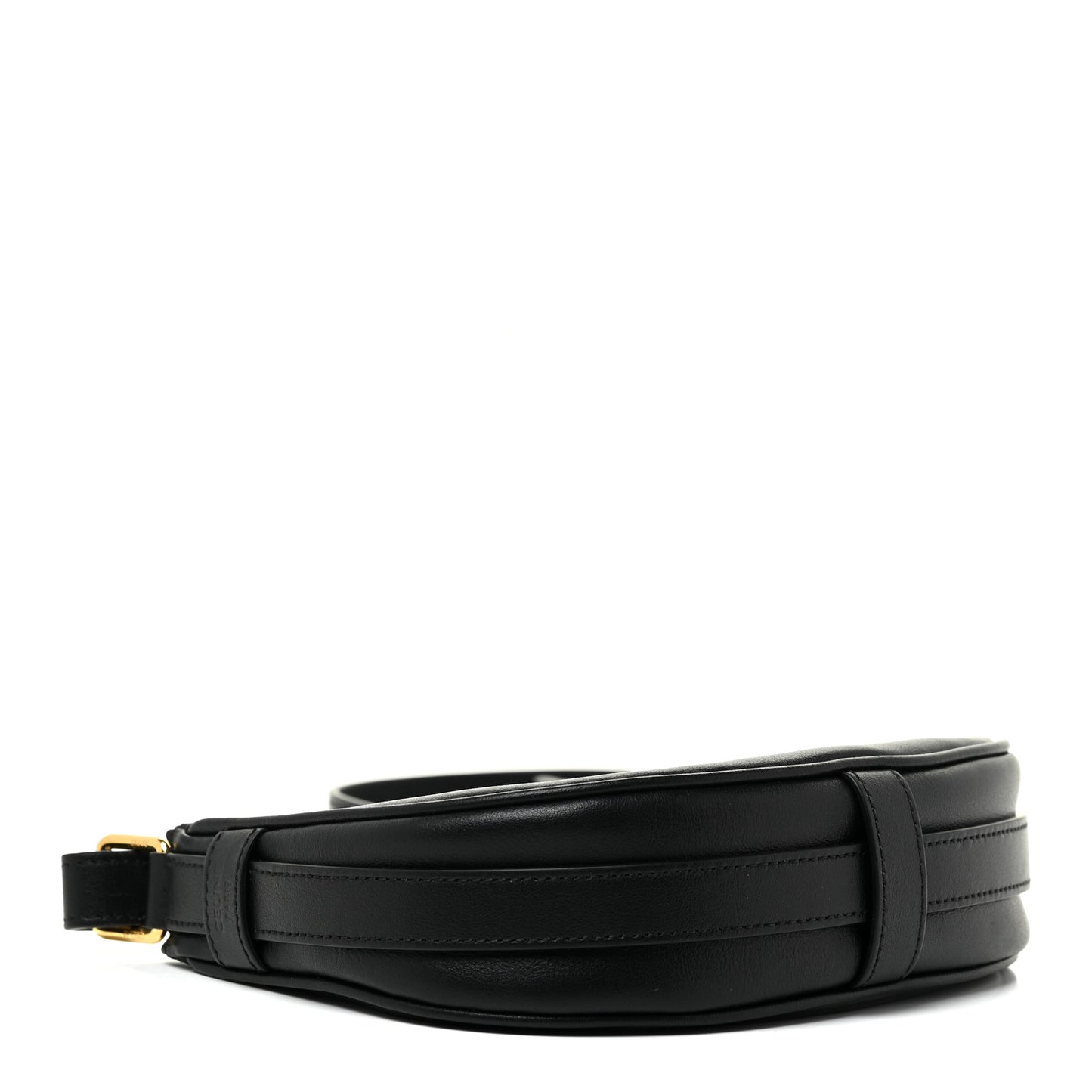 Smooth Calfskin Mini Ava Shoulder Bag Black
