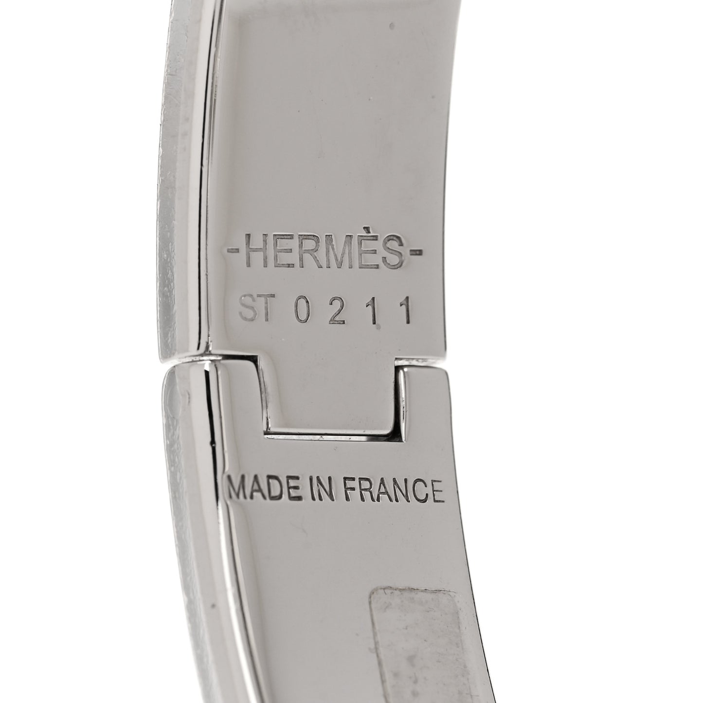 Enamel Narrow Clic Clac H Bracelet PM Rose Dragee