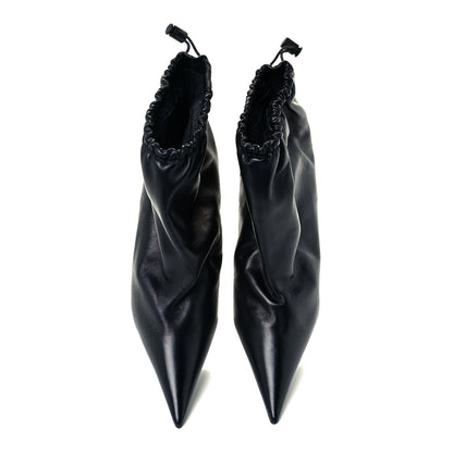 Balenciaga Smooth Nappa Scrunch Booties 38 Black 5 of 10