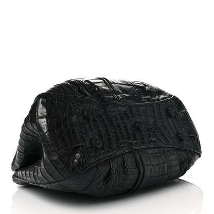 Nancy Gonzalez Crocodile Top Handle Stachel Black 3 of 10