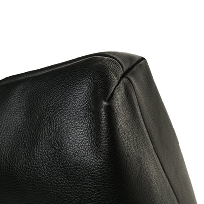 Gucci Pebbled Calfskin Bamboo Tassel Tote Black 11 of 12