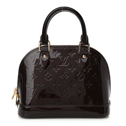 Louis Vuitton Vernis Alma BB Amarante 1 of 9
