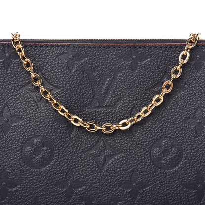 Louis Vuitton Empreinte Double Zip Pochette Marine Rouge 11 of 11