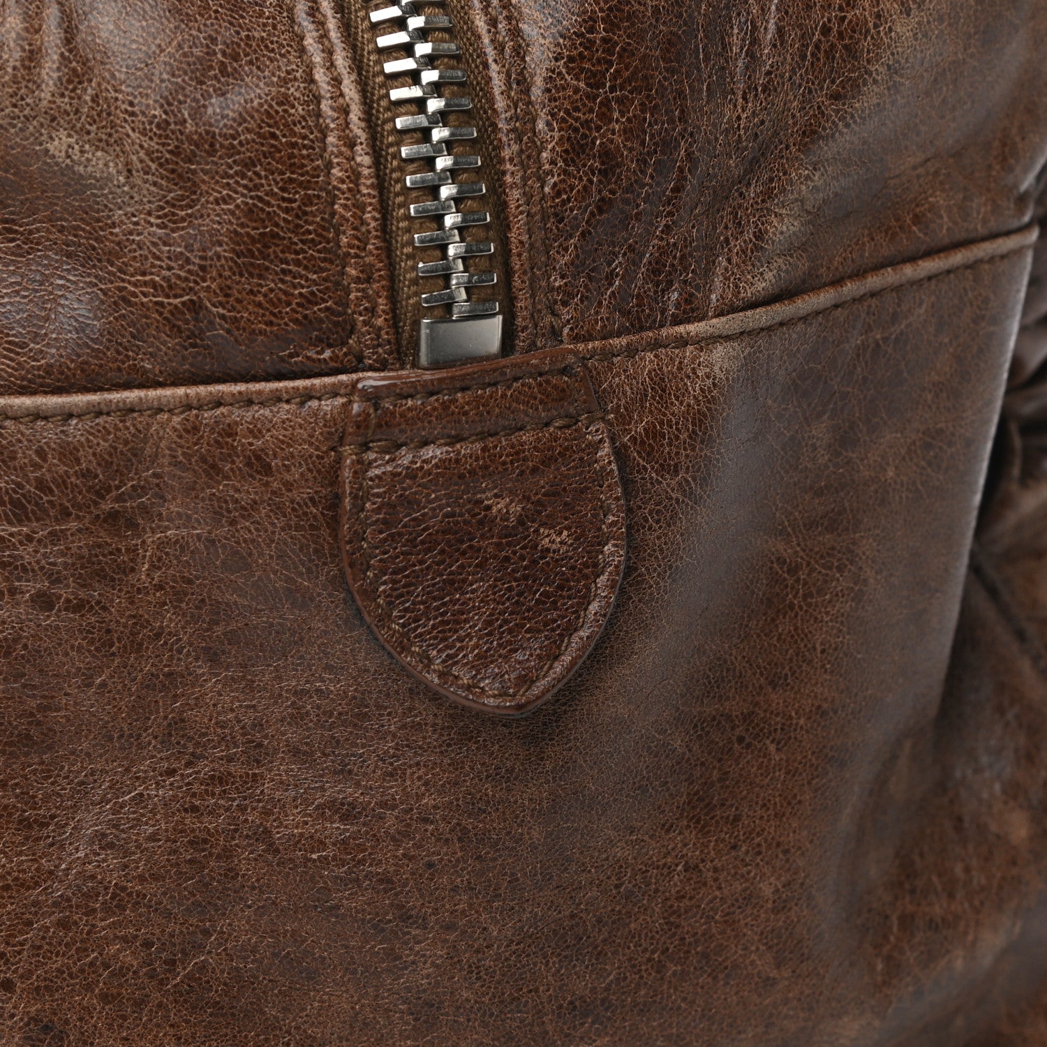 Balenciaga Chevre Quilted Matelasse MM Sienna 16 of 17