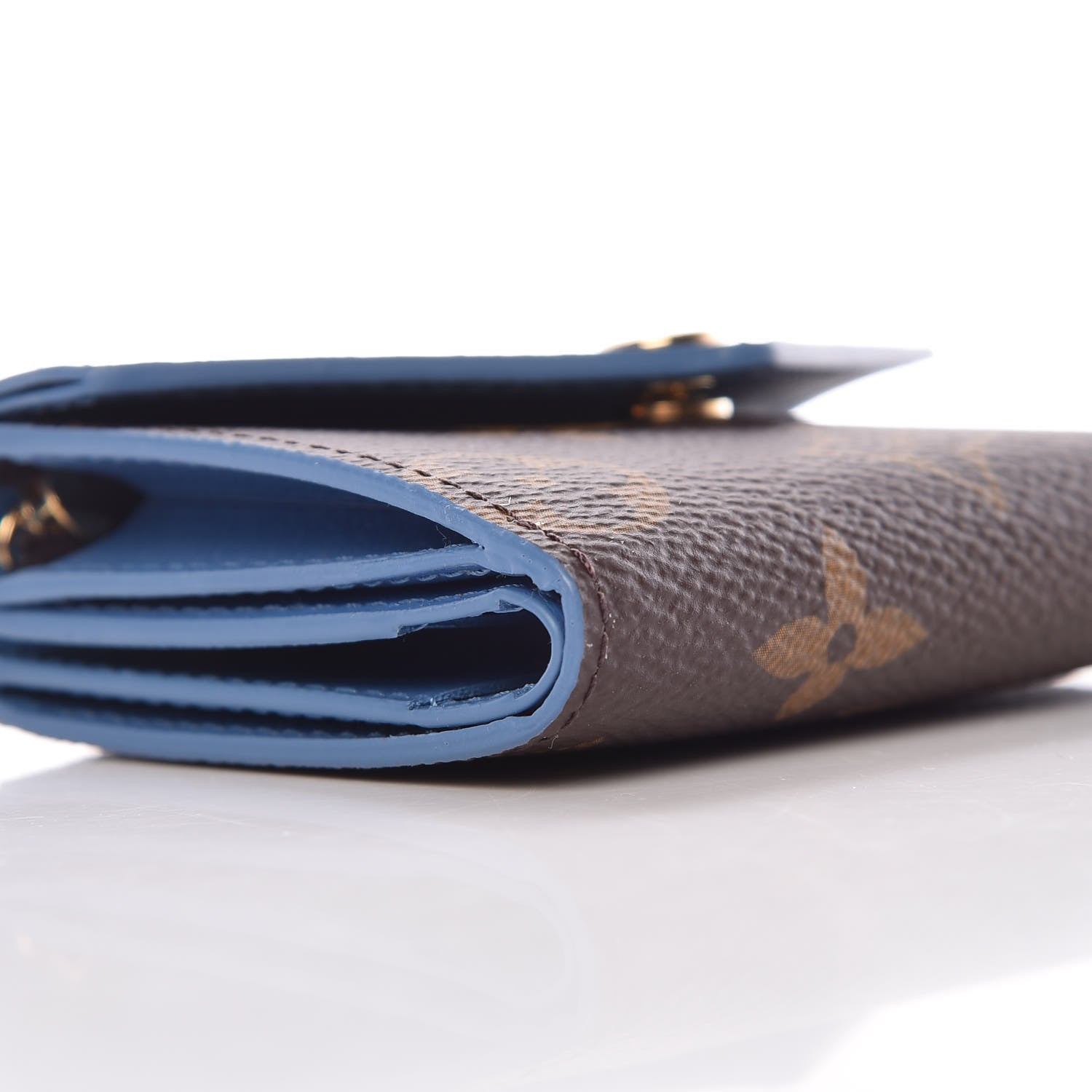 Louis Vuitton Monogram Zoe Wallet Blue Jean 5 of 10