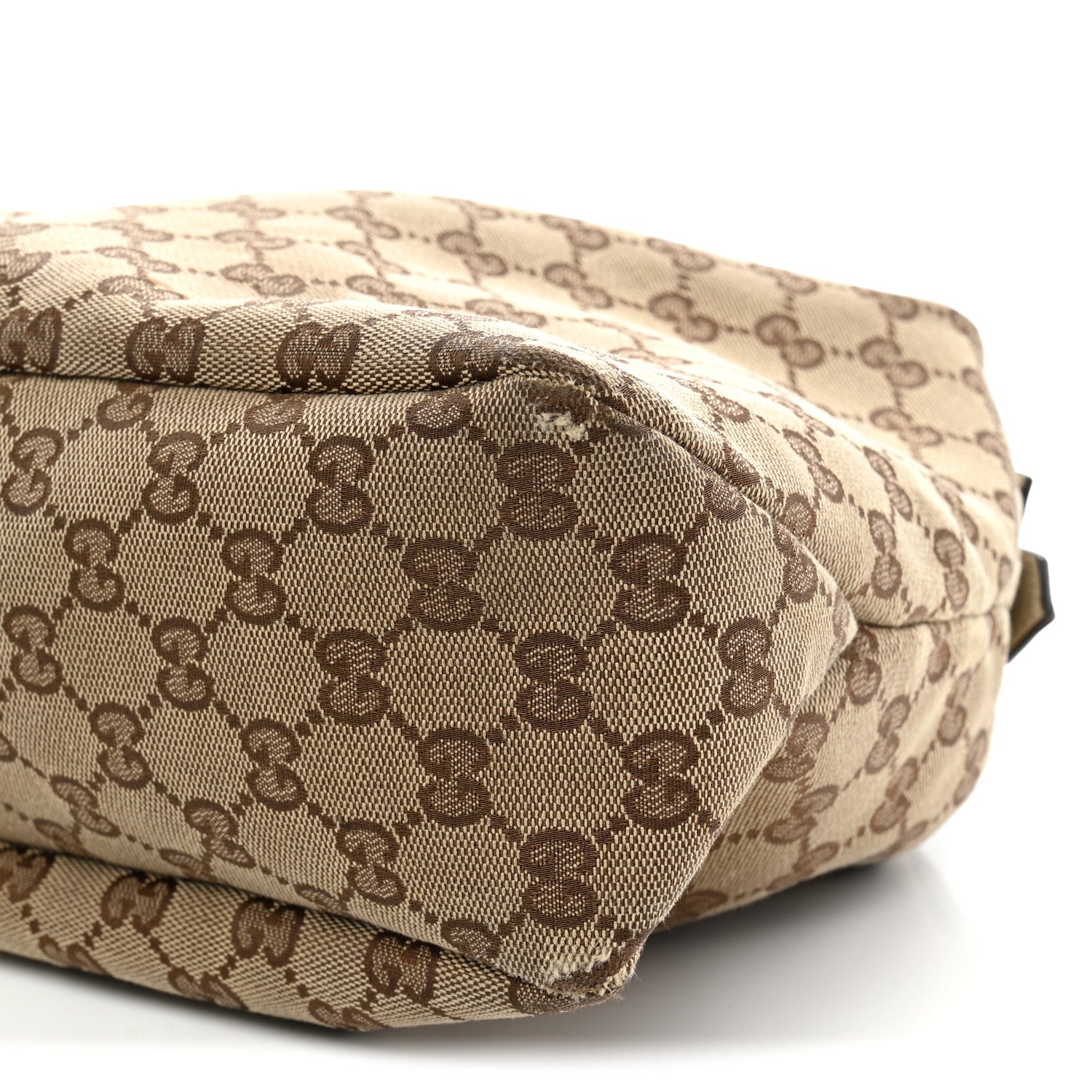 Gucci Monogram Medium Horsebit Chain Hobo Off White 10 of 14