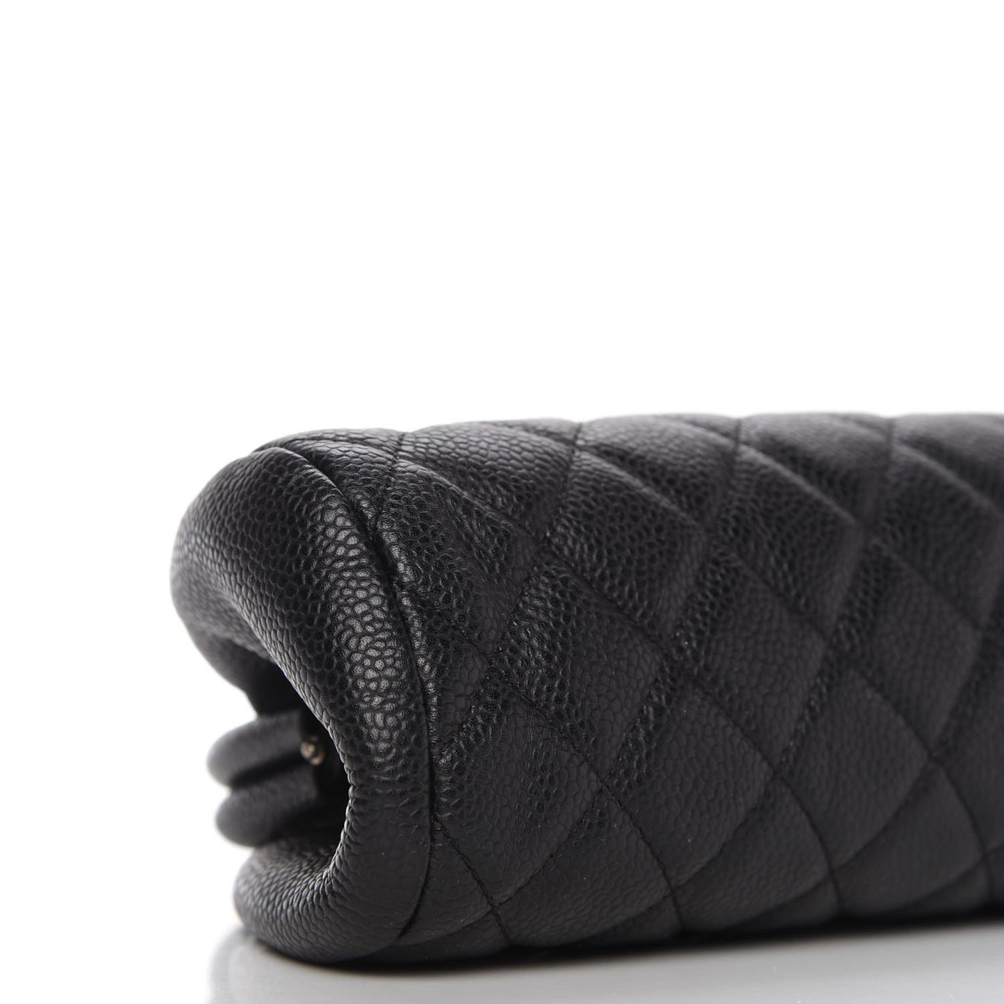 Caviar Quilted Timeless Clutch Black