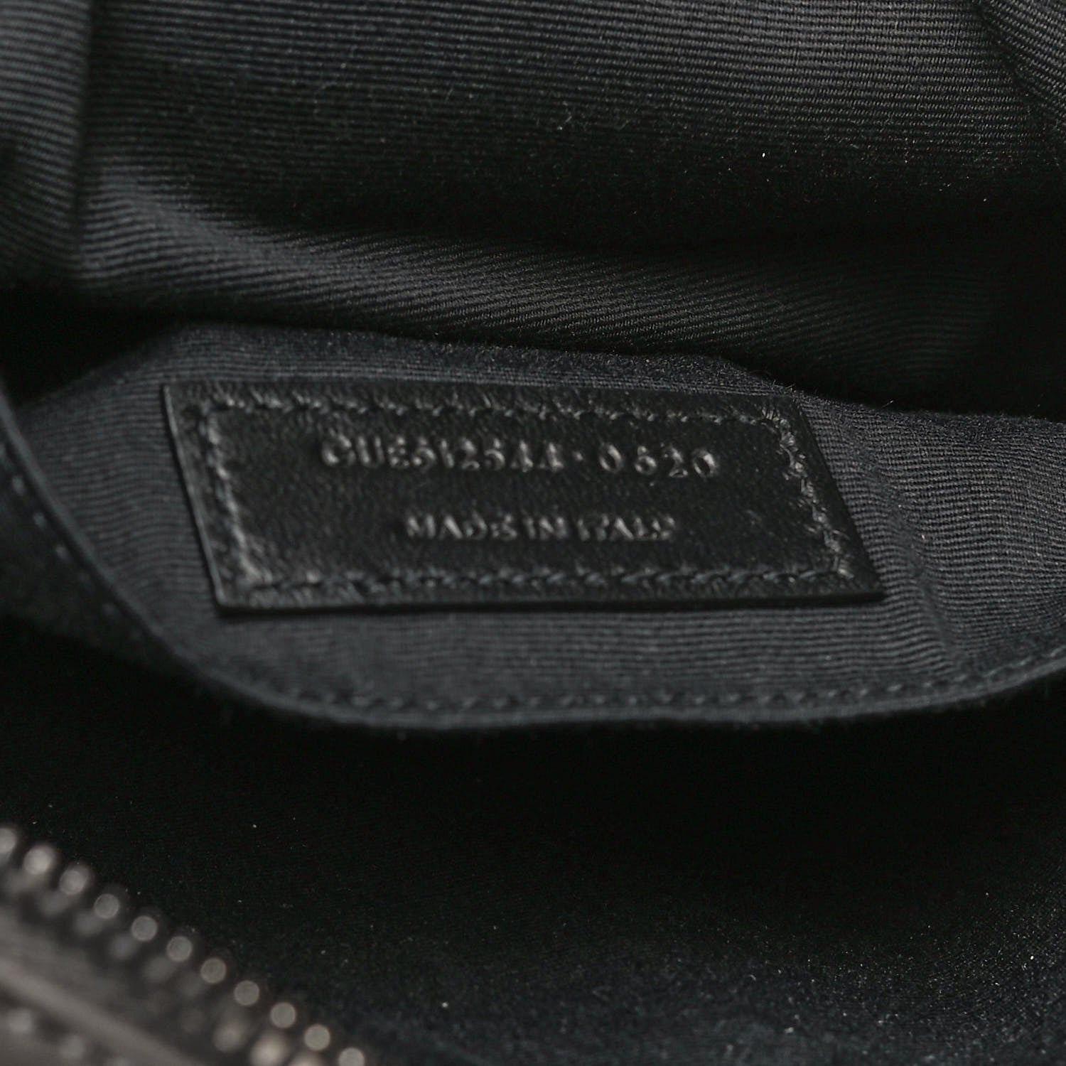 Saint Laurent Calfskin Matelasse Monogram Lou Camera Bag Asphalt 8 of 13